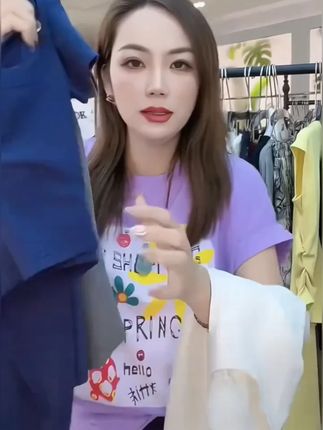 夏季圆领短袖极简风纯色打底短袖T恤女修身显瘦收腰短款减龄上衣#夏季新款 #谁穿谁好看 #洋气减龄