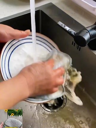 【6条装】银丝棉纱洗碗擦厨房银丝棉纱双层加厚不易沾油刷碗神器#洗碗擦 #银丝棉纱 #双层加厚 #厨房清洁 #刷碗神器