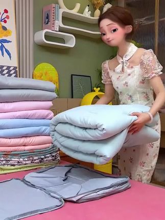 大号过季衣物整理压缩袋防水防潮家用棉被收纳袋大容量搬家打包袋#衣物整理压缩袋 #压缩袋 #防水防潮 #棉被收纳袋 #收纳袋