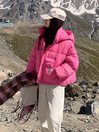 上身效果绝了!🤩 这件棉服比图片好看100倍 #小个子棉服 #秋冬外套女 #保暖外套 #百搭棉服 #平价棉服女