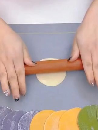 高档实木擀面杖家用特大号加粗乌檀木擀面棍擀饺子皮神器厨房好物#擀面杖