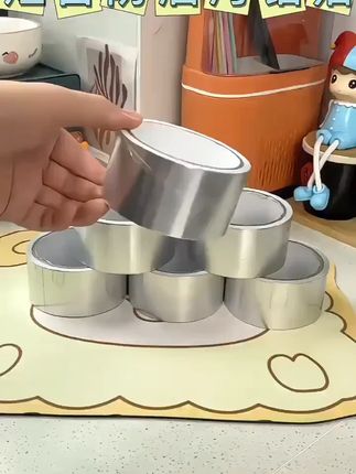 #视频同款在商品橱窗 灶台防油污铝箔贴,防油污好清理,自带背胶,方便实用#厨房好物 #好物推荐 #厨房必备神器 #非常方便实用