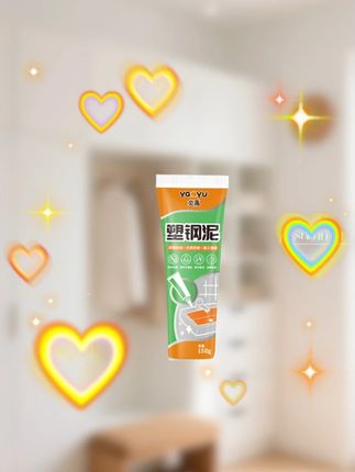 炎禹塑钢泥台盆马桶水槽胶强固泥缝隙填补剂封边防霉填缝密封胶 #塑钢泥 #防水补漏 #生活小帮手 #好物推荐