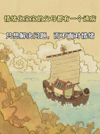 情绪化宝宝的父母都有一个通病,只想解决问题,而不面对情绪 #育儿 #育儿经验分享 #情绪管理绘本 #绘本 #乐乐趣