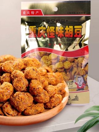 怪味胡豆袋装传统手工零食酥脆麻辣#胡豆 #胡豆零食 #怪味胡豆 #怪味胡豆零食 #麻辣怪味胡豆