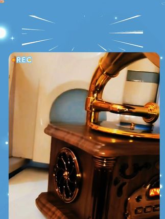 复古留声机造型双声道蓝牙欧式音响音箱,复古留声机造型双声道蓝牙欧式音响音箱复古留声机 颜值好物 高端大气 工艺品摆件  #复古音响 #蓝牙音箱 #欧式音箱