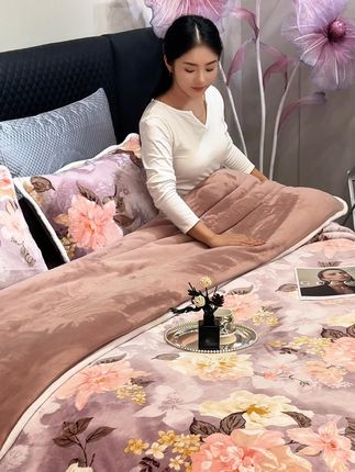试过就知道多香!牛奶绒四件套绒厚密实,躺上去暖到不想动,关键还不掉毛不起球,每天睡觉都是治愈时刻~#牛奶绒好物 #床品推荐 #家纺床上用品