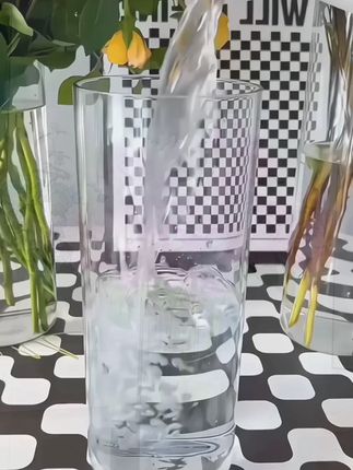 透明花瓶亚克力防摔摆件客厅插花水养富贵竹直筒轻奢高级感醒花桶 #花瓶 #亚克力花瓶 #透明花瓶 #超便宜超划算 #花瓶摆件