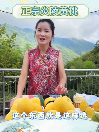 正宗炎陵黄桃 5斤装 大果 核心产区 现摘现发 #新鲜应季水果 #炎陵黄桃 #现摘现发 #水果 #好物推荐