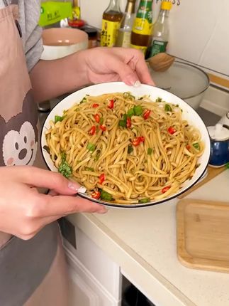早上不想做早餐,那就试试这个沙县拌面#美食推荐 #早餐吃什么