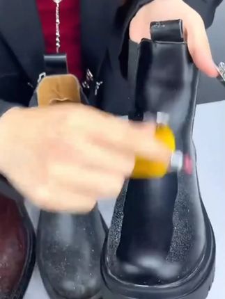 高档无色鞋油皮鞋海绵皮靴通用黑色无色保养皮革护理#鞋蜡 #鞋油 #鞋油推荐 #鞋油分享 #鞋油种草