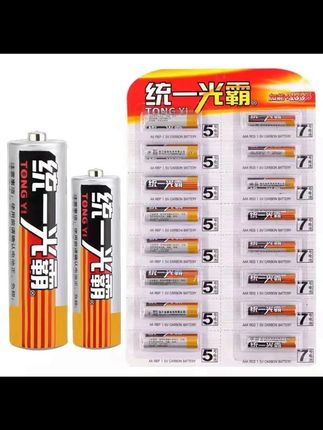 5号7号电池统一光霸电池儿童玩具遥控器产品耐用碳性高功率碱性#5号7号电池 #5号7号电池套装 #5号7号电池组合 #电池 #高功率电池