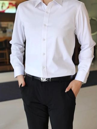竹纤维高品质男士免烫衬衫,秋季上新价,让您穿出高级感!#品质男装 #男士衬衫