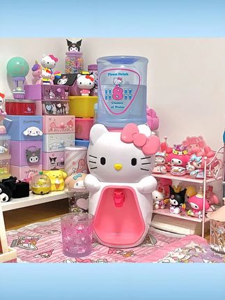 卡通hellokitty迷你小型饮水机家用宿舍办公室桌面KT凯蒂猫大容量 #HelloKitty饮水机 #迷你小型饮水机 #宿舍桌面饮水机 #办公室饮水器 #大容量凯蒂猫饮水机