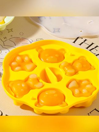 #郝邵文 推荐 拜格宝宝辅食蒸糕模具硅胶婴儿奶嘴级可蒸可冷冻蛋糕烘焙工具#辅食蒸糕模具 #蒸糕模具 #硅胶模具 #蛋糕模具