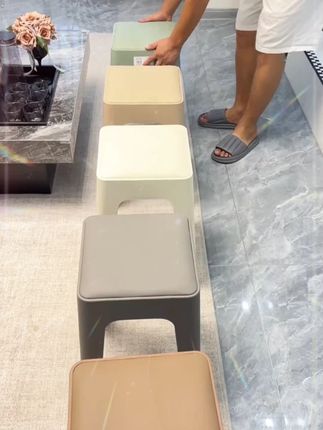 现代风装修好一定要入手的软包凳子#凳子 #餐厅凳 #软包凳子#l