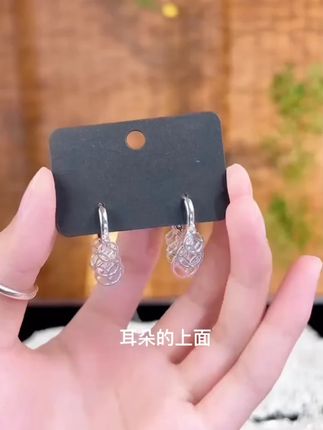 S925耳饰 钱多多 流苏款耳环民族风日韩女耳扣小众百搭#耳饰 #耳饰推荐 #高级耳饰 #时尚耳饰 #韩系耳饰