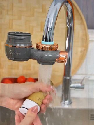 Midea/美的水龙头净水器除垢厨房家用净水机自来水陶瓷防溅过滤器