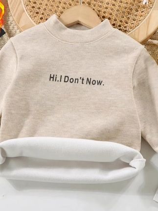 秋冬天,给我儿子安排了这款加绒加厚半高领打底衫,双面绒柔软又亲肤,单穿或者内搭都好看~#保暖又好看 #儿童打底衫 #秋冬新款