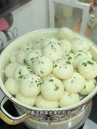 早起五分钟就能做成的早餐、几毛钱一个鲜肉小笼包、全家都爱吃#小笼包 #连福记小笼包 #小笼包#早餐早点 #包子馒头 创作灵感