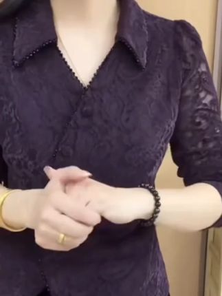 京亲2025秋季长袖植绒蕾丝衬衫领开衫气质百搭显瘦女人味上衣913#秋季开衫 #京亲服饰 #蕾丝开衫 #百搭上衣 #显瘦穿搭