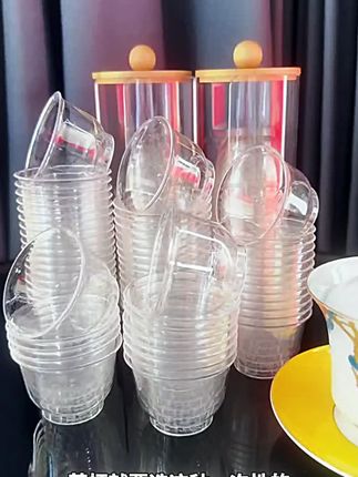 一次性功夫茶杯航空茶杯耐高温加厚防烫待客家用办公茶杯茶具器具#一次性茶杯 #功夫茶杯 #耐高温茶杯 #加厚防烫 #家用办公茶杯