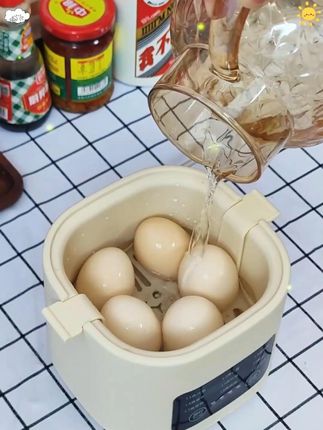 女儿放暑假了,有了这个多功能#早餐机 ,再也不用早起煮早餐了。#煮蛋器自动断电家用 #蒸蛋器