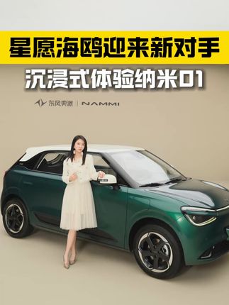 吉利星愿和比亚迪海鸥迎来新对手!跟我沉浸式体验纳米01 #2026款纳米01上市 #东风奕派纳米01  #十万妍选精致同行