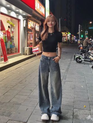 #显瘦穿搭 #显瘦裤子 #百搭裤子 #梨型身材如何穿更显瘦 #小个子显高显瘦穿搭