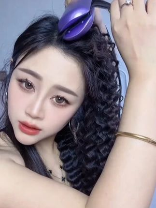 羊毛卷夹发教程 #羊毛卷 #显发量 #港风蛋卷头 #简单好看发型