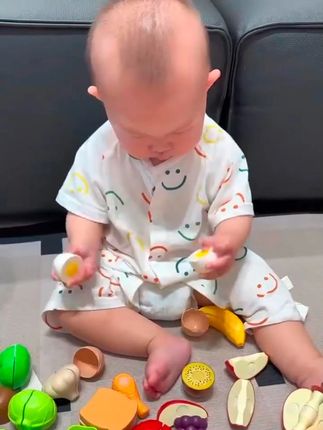 #儿童玩具 #自己玩的不亦乐乎 #萌娃日常 #亲子互动