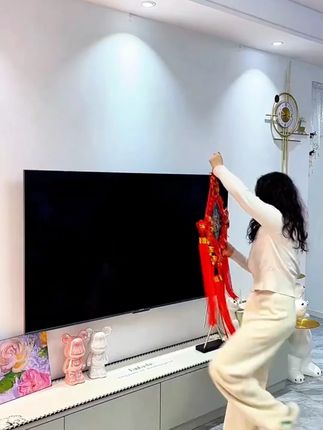 【2025款实心鎏金葫芦】福禄桃木中国结客厅玄关福字装饰电视背景墙家居必备吉祥挂件