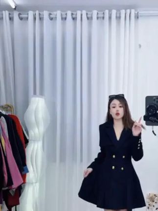 【有里布】连衣裙女装春秋新款法式高级感小个子收腰显瘦裙子JT #时尚穿搭时尚穿搭时尚# 今日穿搭 #潮流时尚穿搭# 跟着抖音学穿搭 #时尚穿搭