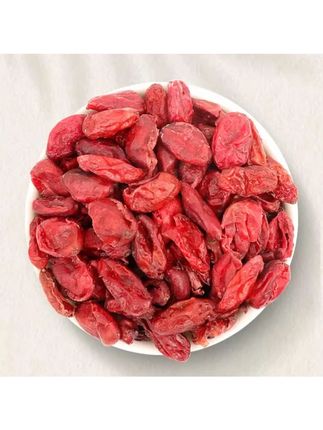 秦山缘 秦岭山区山茱萸 山萸肉 茱萸肉晒干农产品枣皮去核山萸肉#山茱萸 #滋补养生 #农特产品 #煮水 #泡水