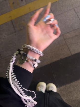 #国风#饰品搭配#山鬼花钱#情侣手链#氛围感