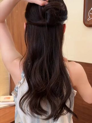 #鲨鱼夹安全替代品 #鸭嘴夹 #大号发夹 #简单好看发型