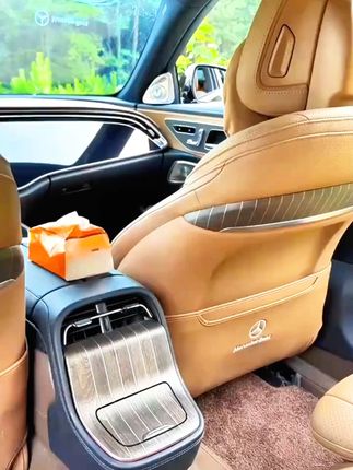 奔驰 GLC 必备!车载纸巾盒适配 GLC300l/GLC260l 车内装饰用品