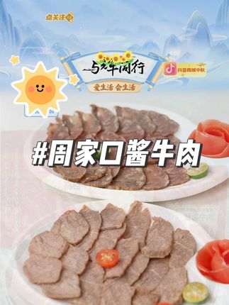 周家口酱牛肉五香味真空包装特产熟食开袋即食卤牛肉100g*8 #酱牛肉 #周家口酱牛肉 #卤牛肉 #开袋即食卤牛肉 #五香味牛肉 @DOU+小助手 @DOU+上热门