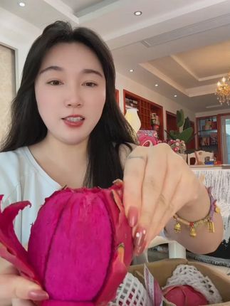 惊呆了!这么大的火龙果居然这么甜!还是金都一号红心火龙果呢!品质特别好!一家人都爱吃!#火龙果 #金都一号红心火龙果 #新鲜应季水果