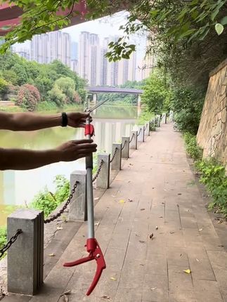 蛇夹子2024加强版补蛇器可伸缩强力夹子防滑工具加厚新款黄鳝夹