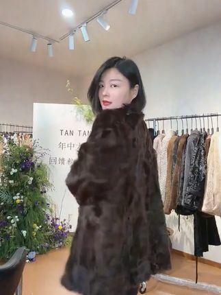 10TANTAN 百搭气质女士早秋皮毛一体外套2394, #秋冬穿搭 #老谭私服 #显瘦穿搭 #遮肉显瘦遮肉减龄