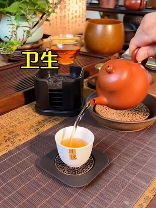 高档功夫茶杯垫底座茶托隔热防烫手杯垫家用会客杯托壶承茶道配件#功夫茶杯垫 #茶托 #隔热杯垫 #茶道配件 #家用好物