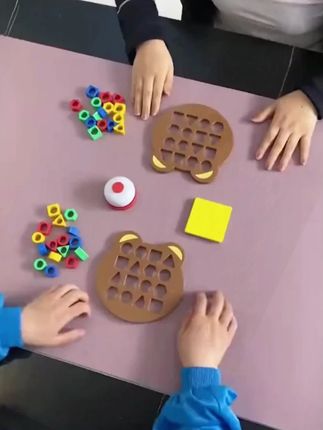 【亲子互动】儿童益智玩具亲子互动桌面对战专注力几何配对训练积木#儿童玩具 #亲子互动 #益智积木 #几何配对 #专注力训练