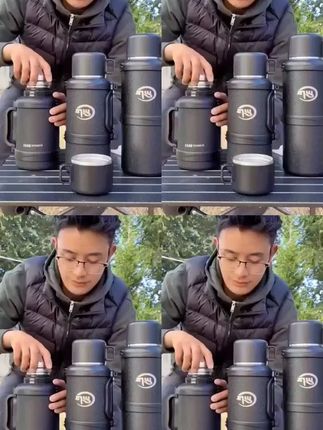 户外必备神器保温壶 真的太喜欢啦!#保温壶 #户外必备 #水壶 #茶壶 #热水壶