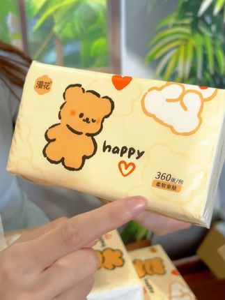 29.9到手24包抽纸,每一包360张,超划算,千万不能错过 #漫花 #纸 #厂家直销