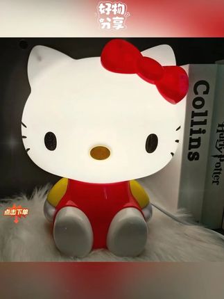 【来了】温馨台灯睡眠伴侣夜灯可爱实用家居猫猫摆件礼物#睡眠灯 #夜灯 #小夜灯 #台灯 #床头灯