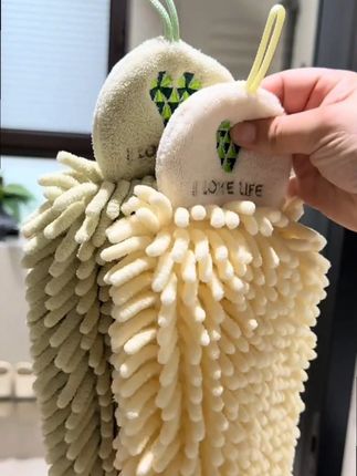 这个价格到手两个擦手巾真是太香了 加厚的雪尼尔材质 吸水性好还不掉毛毛 #实用好物 #厨房好物 #好东西一起分享 #雪尼尔擦手巾 #擦手巾