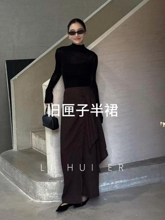 被问爆的这款半身裙!不规则设计真的好戳我 #半身裙穿搭 #高级感穿搭 #小众设计感 #精致优雅 #气质穿搭