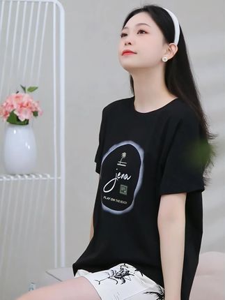 夏季必不可少的家居服,好看又大方,居家外穿两不误#芬腾 #好物推荐 #睡衣家居服