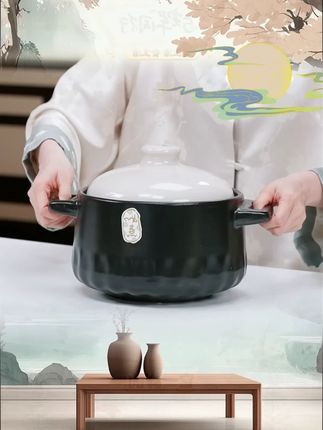 柚米一粒陶瓷砂锅耐热煮粥煲汤炖菜焖煲炖煲 #陶瓷砂锅 #砂锅 #不粘锅 #砂锅美食 #好物推荐 @DOU+上热门 @DOU+小助手